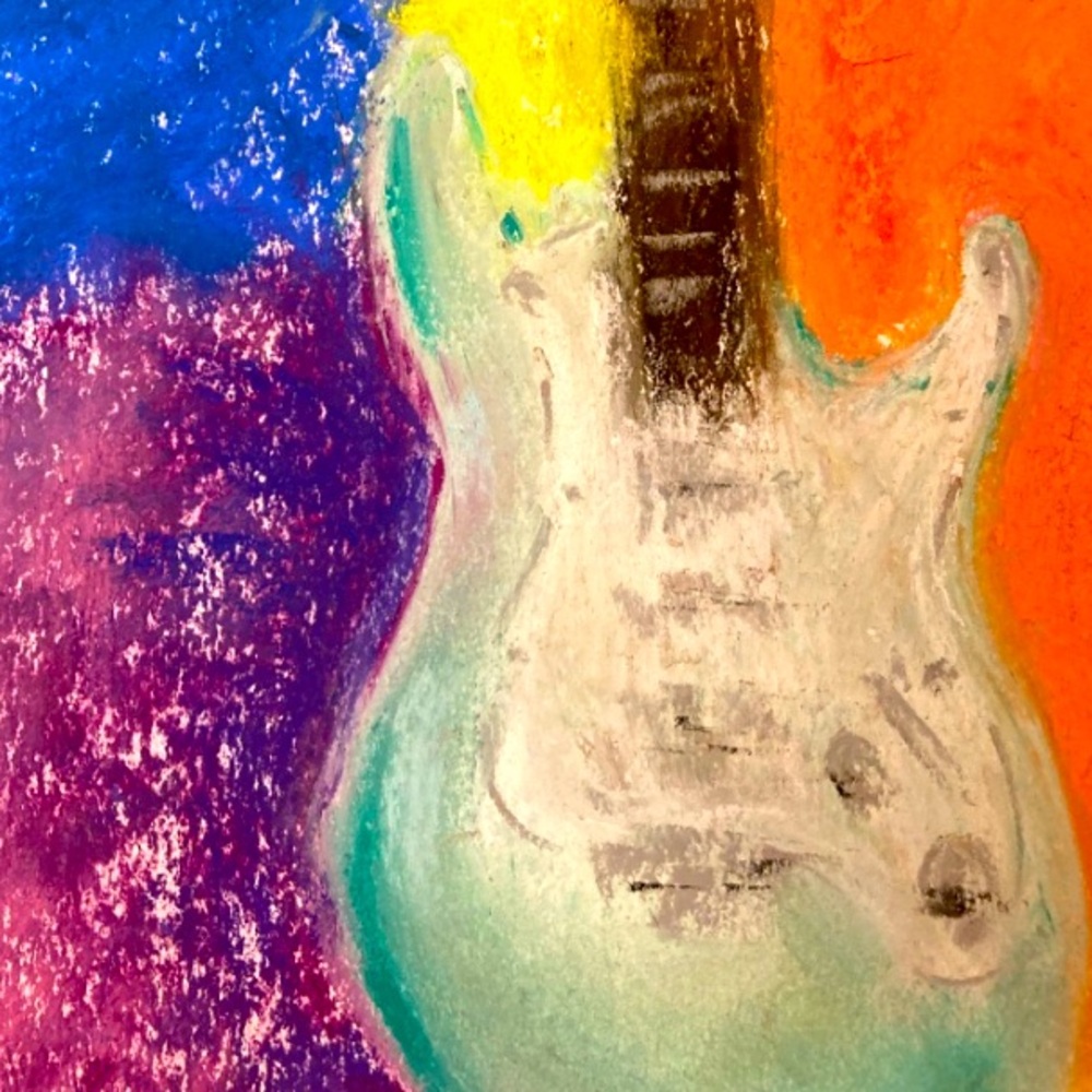 “Art of the Stratocaster” Guitar Art